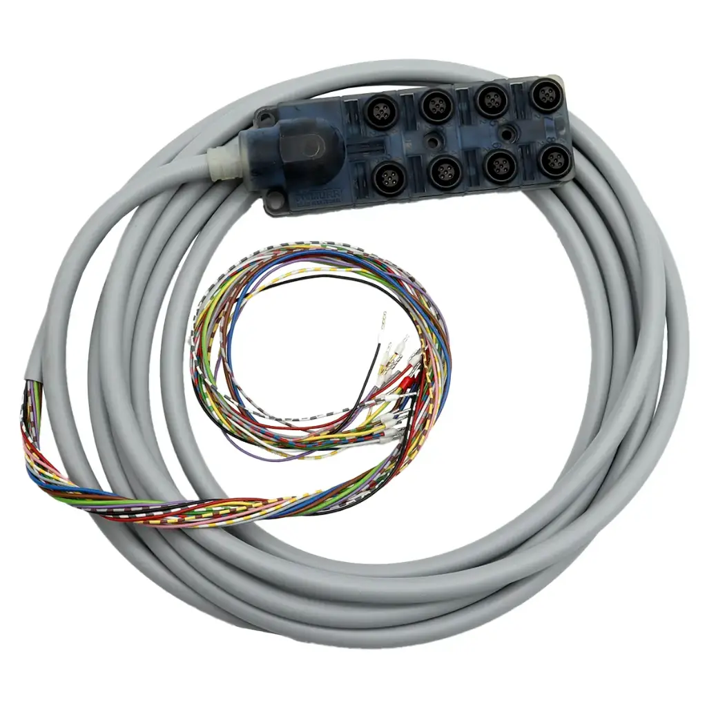 Caja de Conexión de Sensores Murr Elektronik 8000-88510-3980500 Con Ferrules