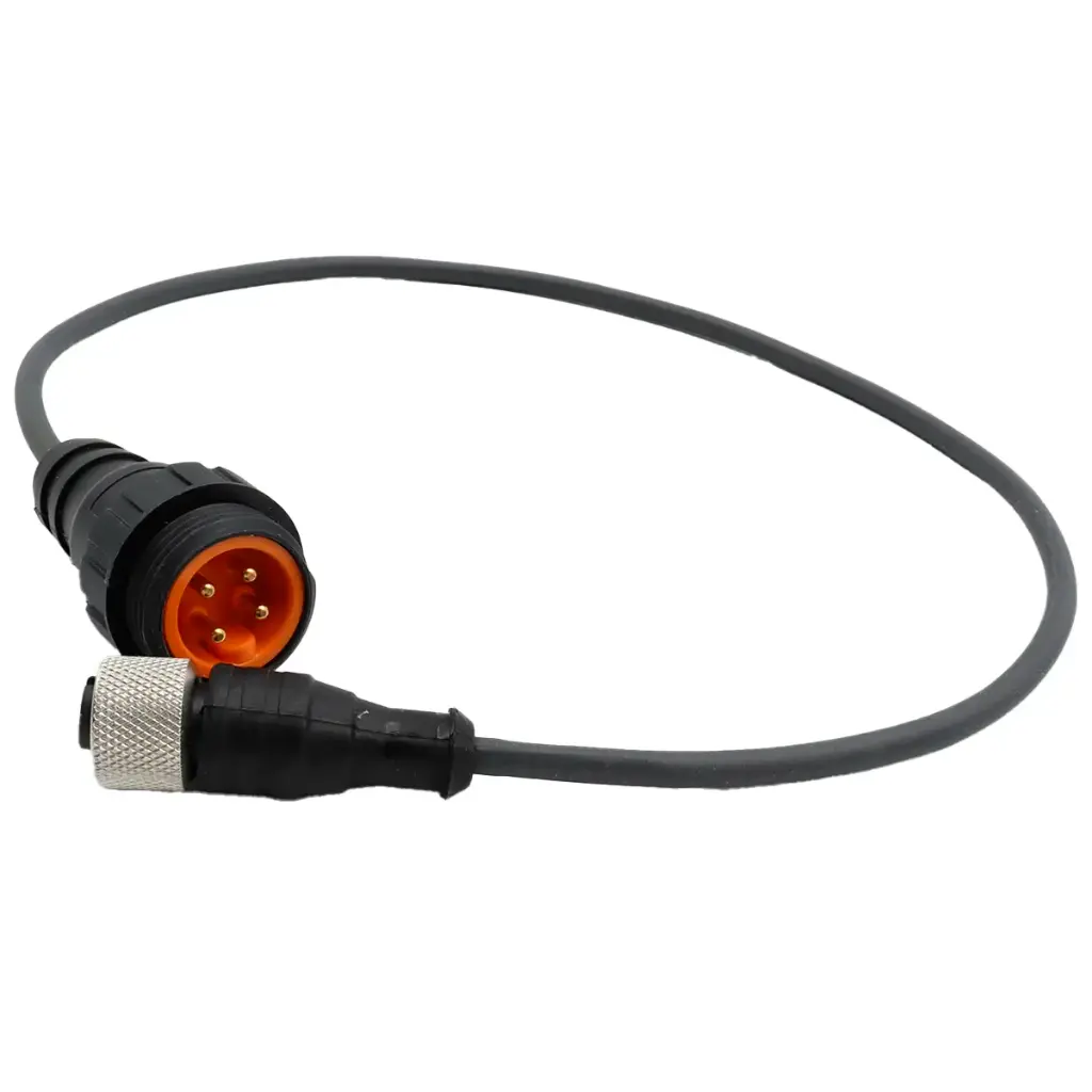 Cable Adaptador Alimentación Octopus Hirschmann 943944-001Z00 4 Polos M12 Hembra a 7/8" Macho A-Coded Switch Industrial