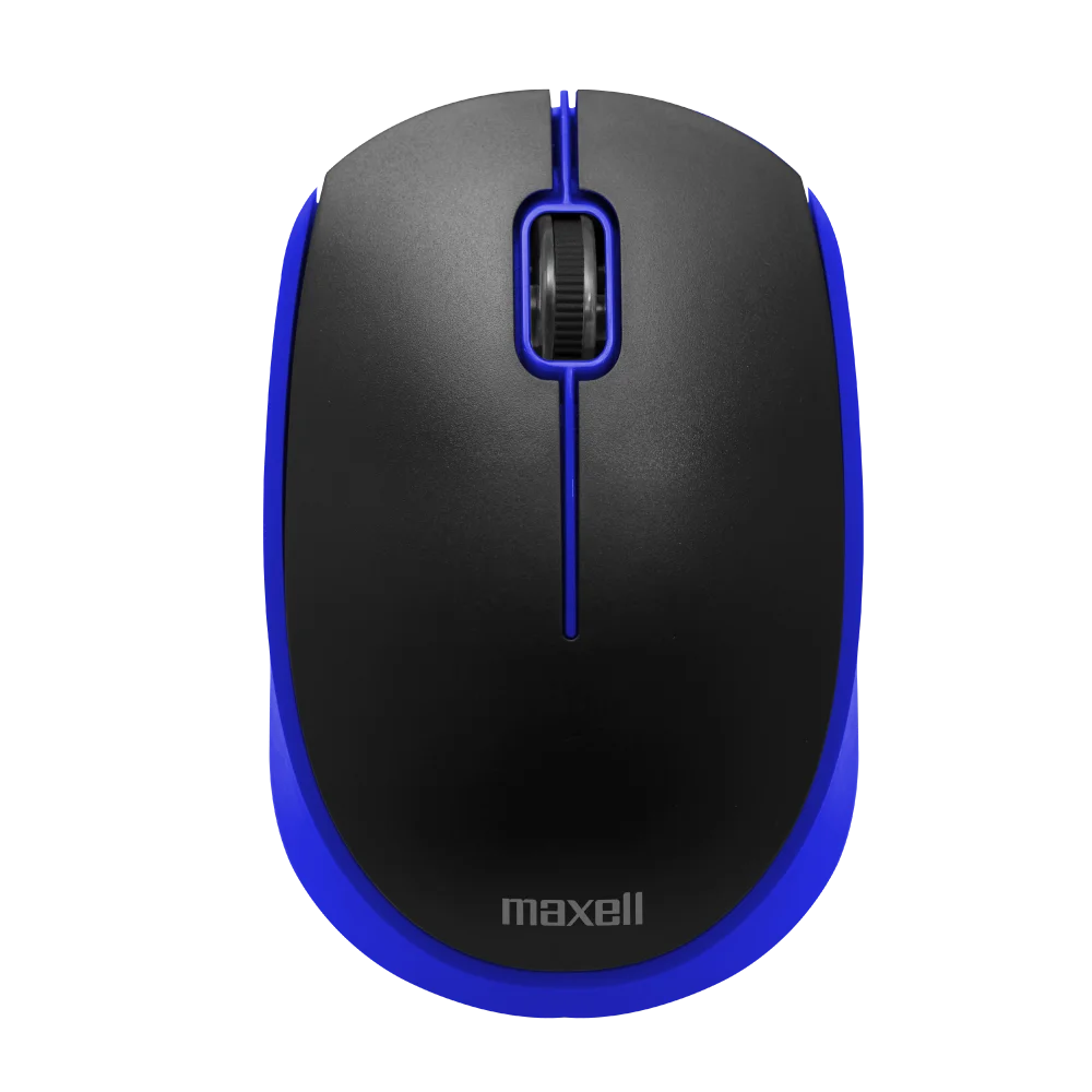 Mouse Ratón Inalámbrico Maxell MOWL-100 Azul
