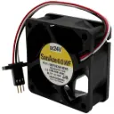 Ventilador Sanyo Denki SanAce60WF 9WF0624H4D03 A90L-0001-0508 24V DC 60 mm x 60 mm x 25 mm Conector Negro Macho 3 Pines 3 Cables