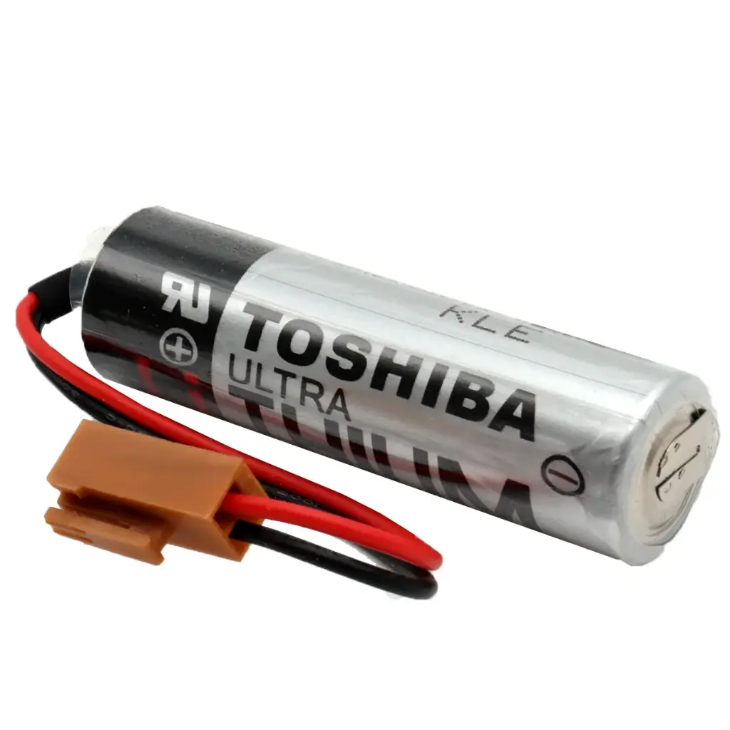 Pila Batería Toshiba ER6V AB-5 3.6V 2400mAh Conector Marrón