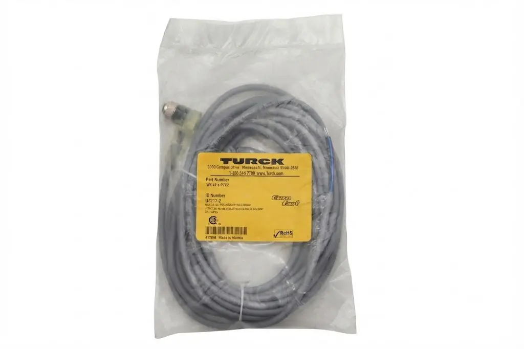 Cable Turck WK 4T-6-P7X2 U2217-2 6M Conector L M12 1 Solo Conector