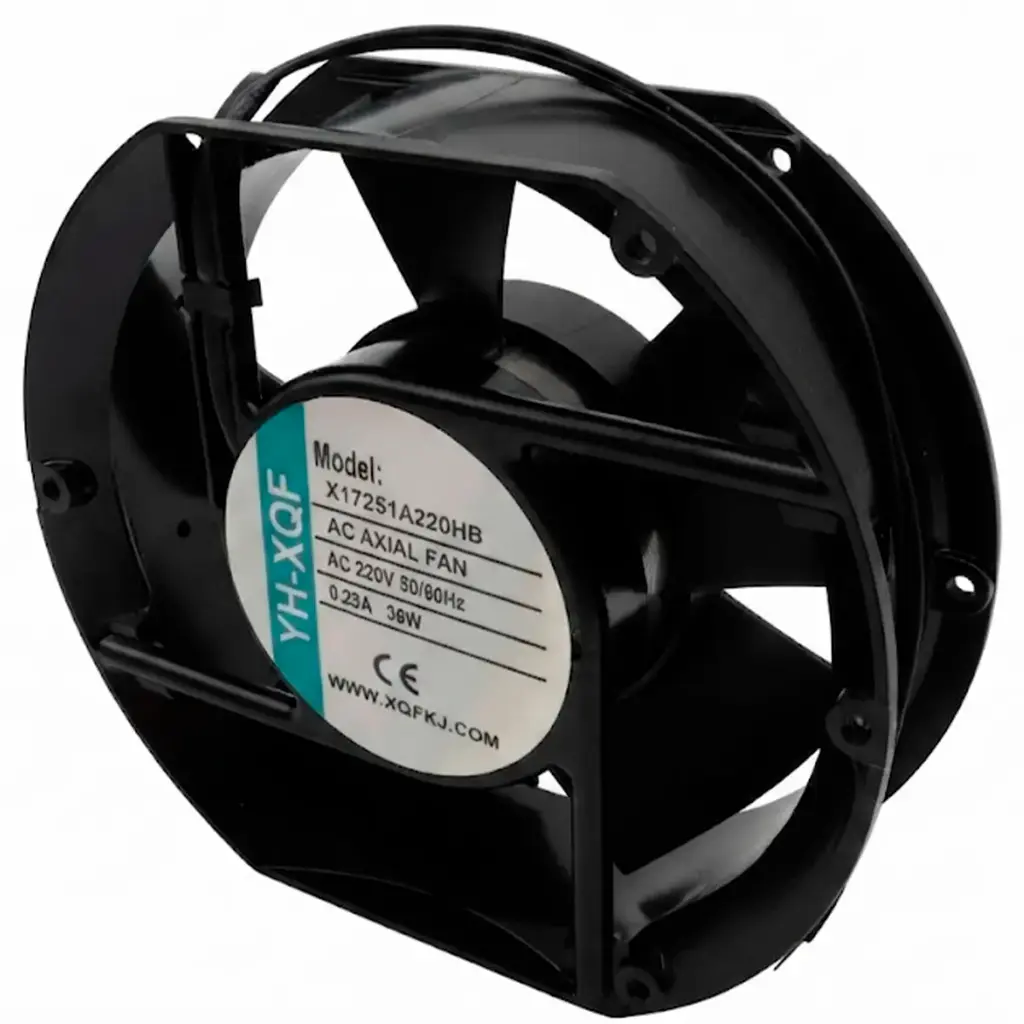 Ventilador YH-XQF X17251A220HB 220V AC 0.23A 36W 150 mm x 150 mm x 52 mm 2 Cables