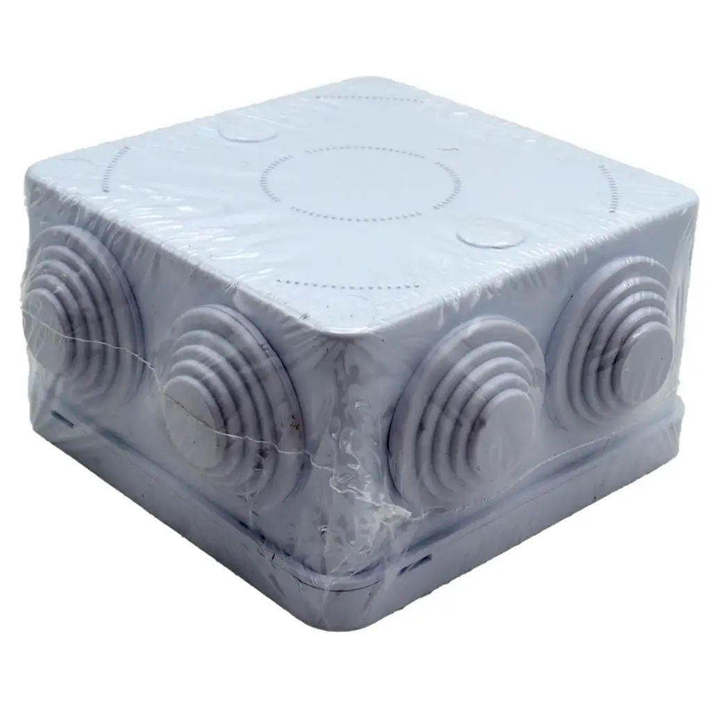 Caja De Conexiones De Plástico A Prueba De Agua Y Polvo LinkedPro LP-WBX-80 8cm x 8cm x 5cm Color Blanco
