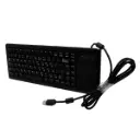 Teclado Compacto Cherry Ultraslim G84-4420LUBEU-2 Con Trackball Integrado USB Negro