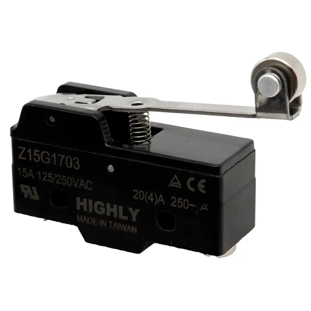 Micro Switch Limit Switch Límite Fin De Carrera Highly Z15G1703 Palanca Larga 15A 125/250VAC
