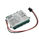 Pila Batería HIOS 5HR-4U 6V 1000mAh Ni-MH Conector Grande Negro 2 Pines 2 Cables
