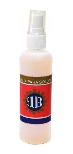 [93] Flux Espumoso Para Soldar Soldek 120ml Con Atomizador