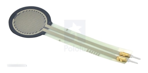 [145] Sensor De Fuerza Resistivo Circular FSR 0.6 Diam Pololu"