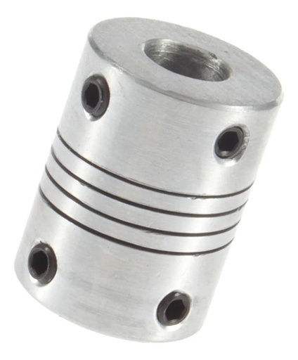 [157] Acoplador Cople Acople Acoplamiento Flexible 5x8x25mm CNC Impresora 3D Prusa