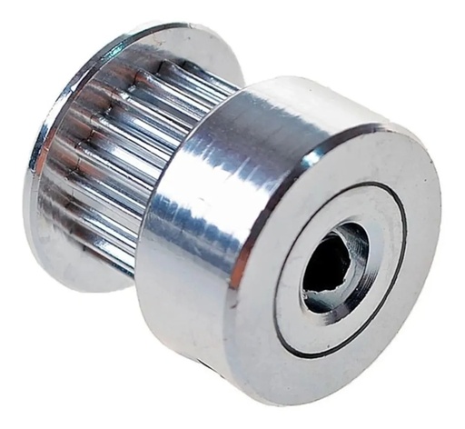 [159] Acoplamiento 5 mm Polea Dentada Aluminio GT2 20 Dientes Impresora 3D CNC