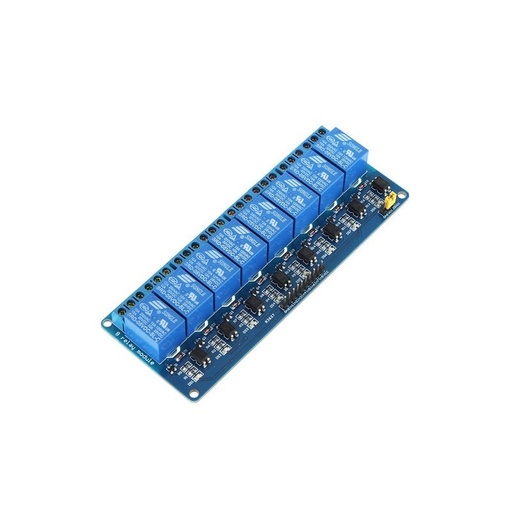 [174] Módulo De Relevadores Relay 5V 8 Ch Canales Arduino PIC