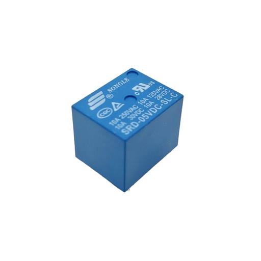 [186] Relevador Relé 5V 250V AC / 10A