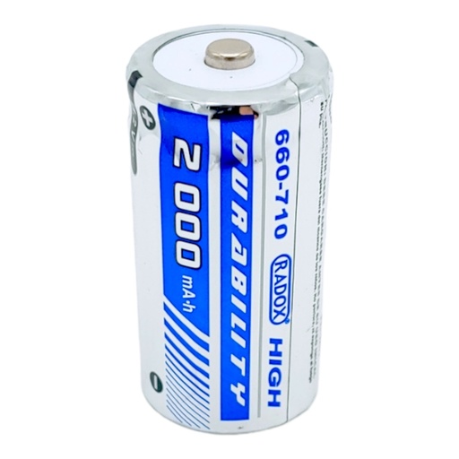 [284] Pila Batería Radox 1.2V 2000mAh Tipo C Recargable