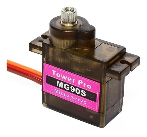 [301] Micro Servomotor MG90S Engranes De Metal Robótica Arduino PIC RC