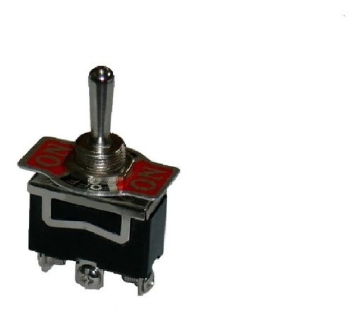[327] Switch Interruptor Palanca Cola de Rata 3 Patas 1P 1T 20A 125V