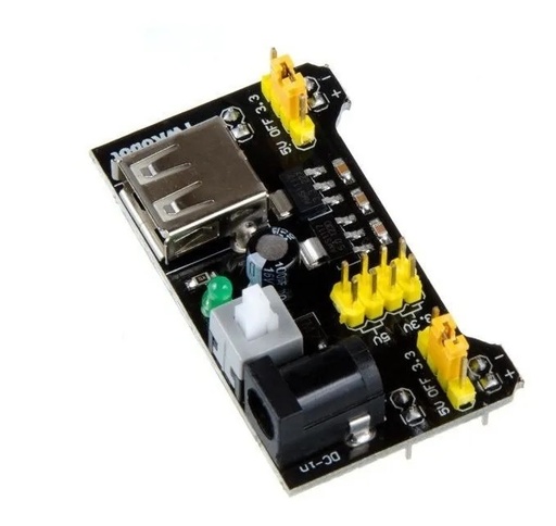 [366] Módulo Fuente Alimentación Para Protoboard Breadboard 3.3V 5V