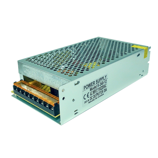 [384] Eliminador Transformador Fuente Poder Driver 12V 20A 240W