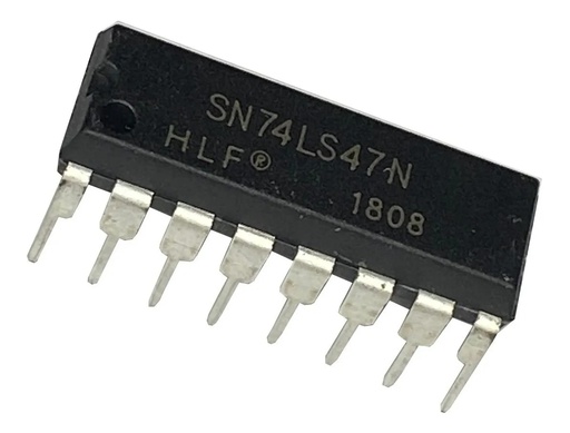 [487] Circuitos Integrados Decodificadores SN74LS47