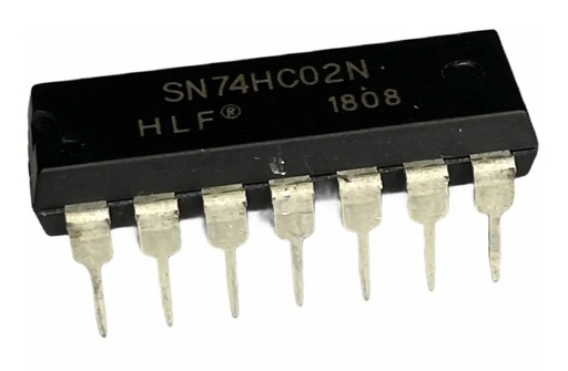 [523] Circuitos Integrados Compuertas Lógicas 4 Compuertas NOR De 2 Entradas 74HC02N 74HC02 7402