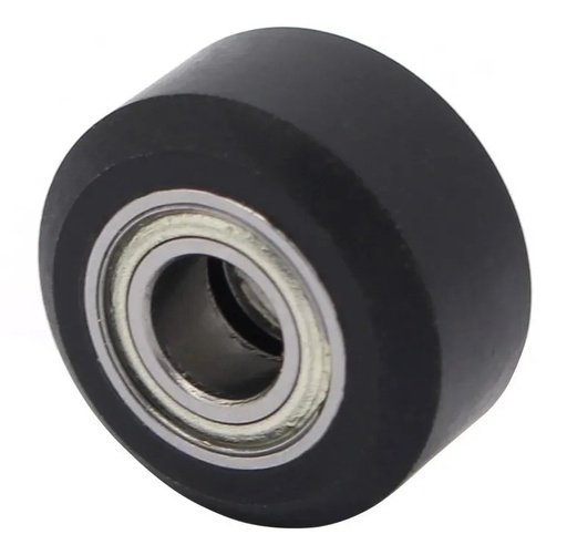[535] Mini Rueda Rodamiento 5mm De Agujero Para Polea Ranura en V
