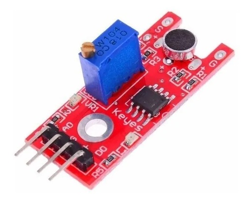 [807] KY-037 Módulo Sensor De Sonido Micrófono Alta Sensibilidad