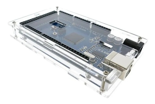 [1578] Caja Carcasa Case De Acrílico Transparente Arduino Mega 2560 R3