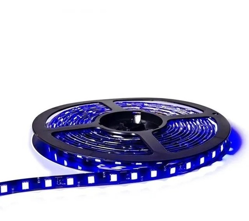 [1638] Tira De LED's 1 Metro Color Azul