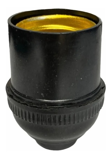[1668] Portalampara Foco Socket De Baquelita Sencillo