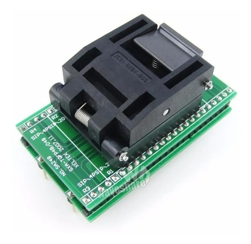 [1709] Adaptador Programador Versión De Concha QFP48 Para DIP48