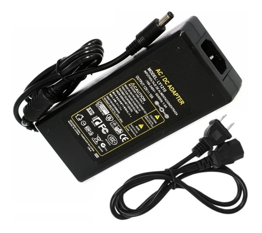 [1719] Eliminador Transformador Fuente Poder Driver 12V 10A 120W