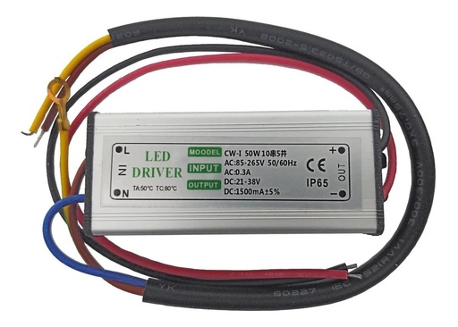 [1721] Driver Alimentación Para Luz Led 50w