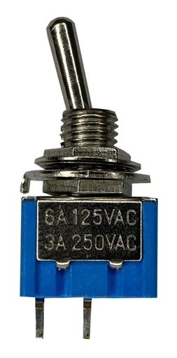 [1784] Switch Interruptor Cola De Rata Palanca De 2 Patas 1P-2T ON-OFF 6A 125V