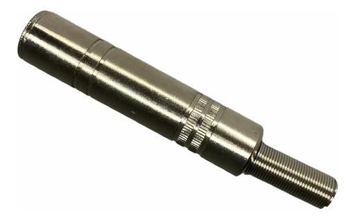 [1807] Jack Audio Estéreo 6.35 T Metálico Para Extensión Con Resorte
