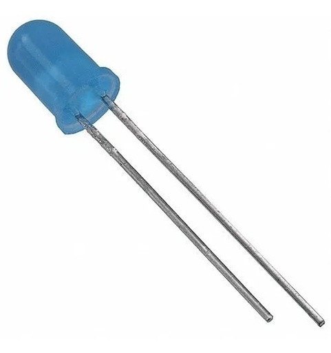 [1814] Led Opaco 5mm Azul