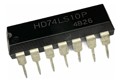 [1865] Compuerta NAND de 3 Entradas HD74LS10P