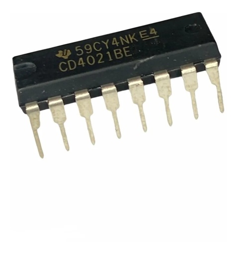 [1869] Circuito Integrado Registro de Corrimiento de 8 Bits CD4021BE CD4021 4021