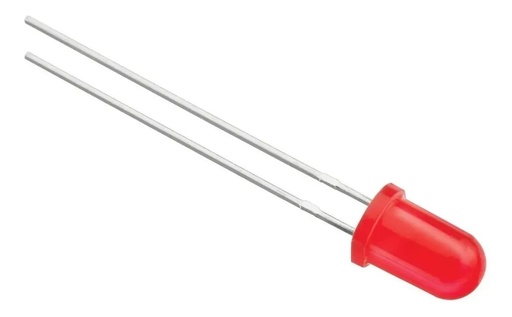 [1931] Led Opaco 3mm Rojo