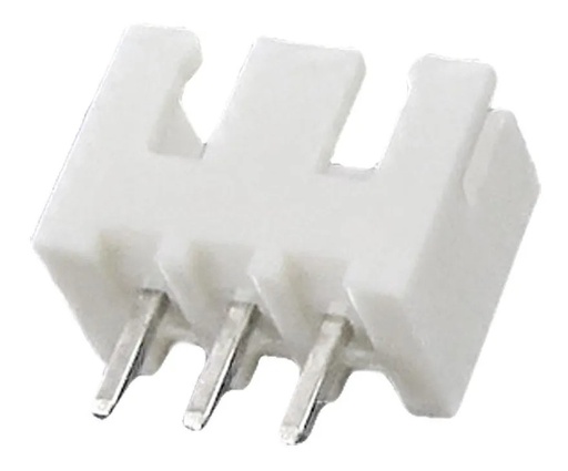 [1936] Conector Header JST XH Para PCB 3 Pines Rectos Paso 2.54mm