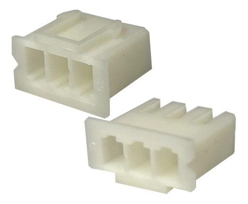 [1937] Conector Header JST XHP Para Arnés 3 Vías 1 Fila Paso 2.54mm