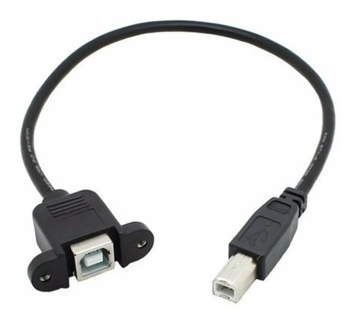 [1967] Cable Extensor Adaptador USB Tipo B Macho Hembra Impresora Computadora PC Arduino