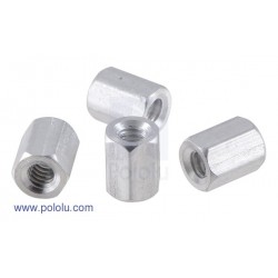 [1976] Separadores/Espaciadores Aluminio Standoff Hexagonal Pololu Para PCB