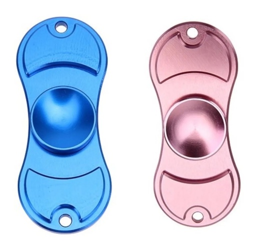 [2042] Fidget Hand Spinner Caja Metálica Juguete Antiestrés