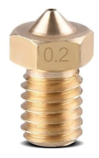 [2045] Boquilla Nozzle E3D V5/V6 0.2mm Impresora 3D