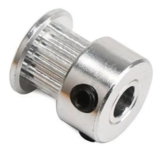 [2049] Acoplamiento 5mm Polea Dentada Aluminio Gt2 16 Dientes