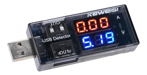 [2050] Keweisi USB Tester Medidor Probador De Voltaje Amperaje Digital