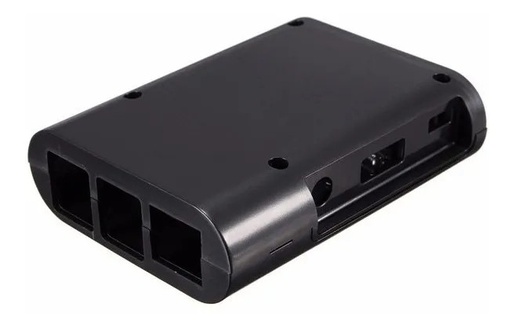 [2068] Caja Carcasa Protectora Para Raspberry Pi 2 Pi 3 Negra Case