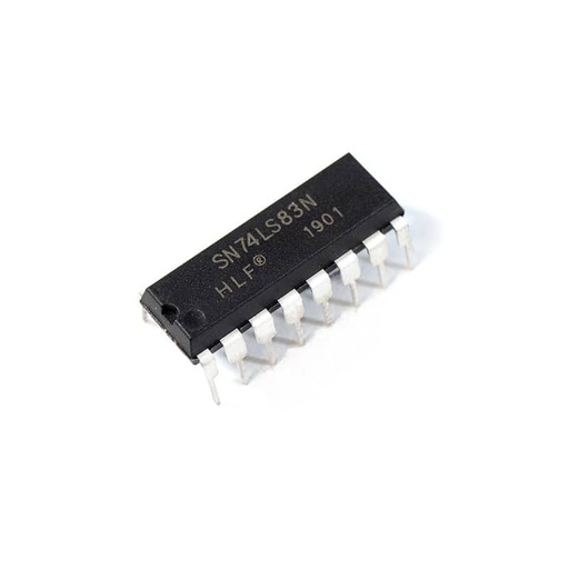 [2184] Circuito Integrado Sumador Binario Completo 4 Bits SN74LS83N
