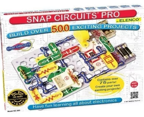 [2248] Kit Snap Circuits Pro Build Over 500 Exciting Projects