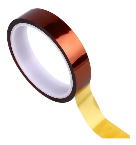 [2312] Cinta Térmica Kapton Para Sublimar 20mm Sublimación Color Make